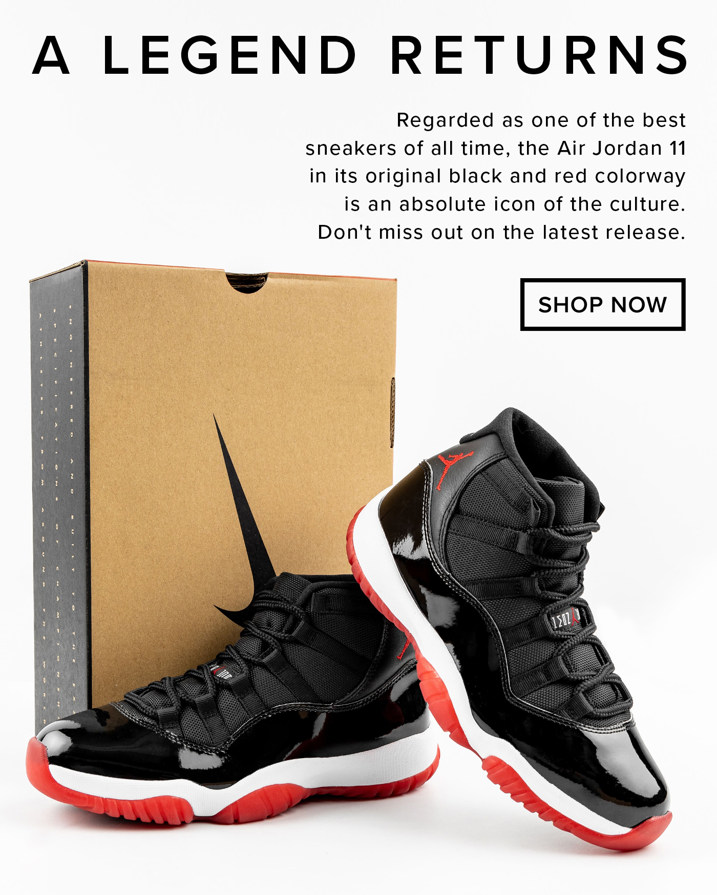 bred 11s stadium goods