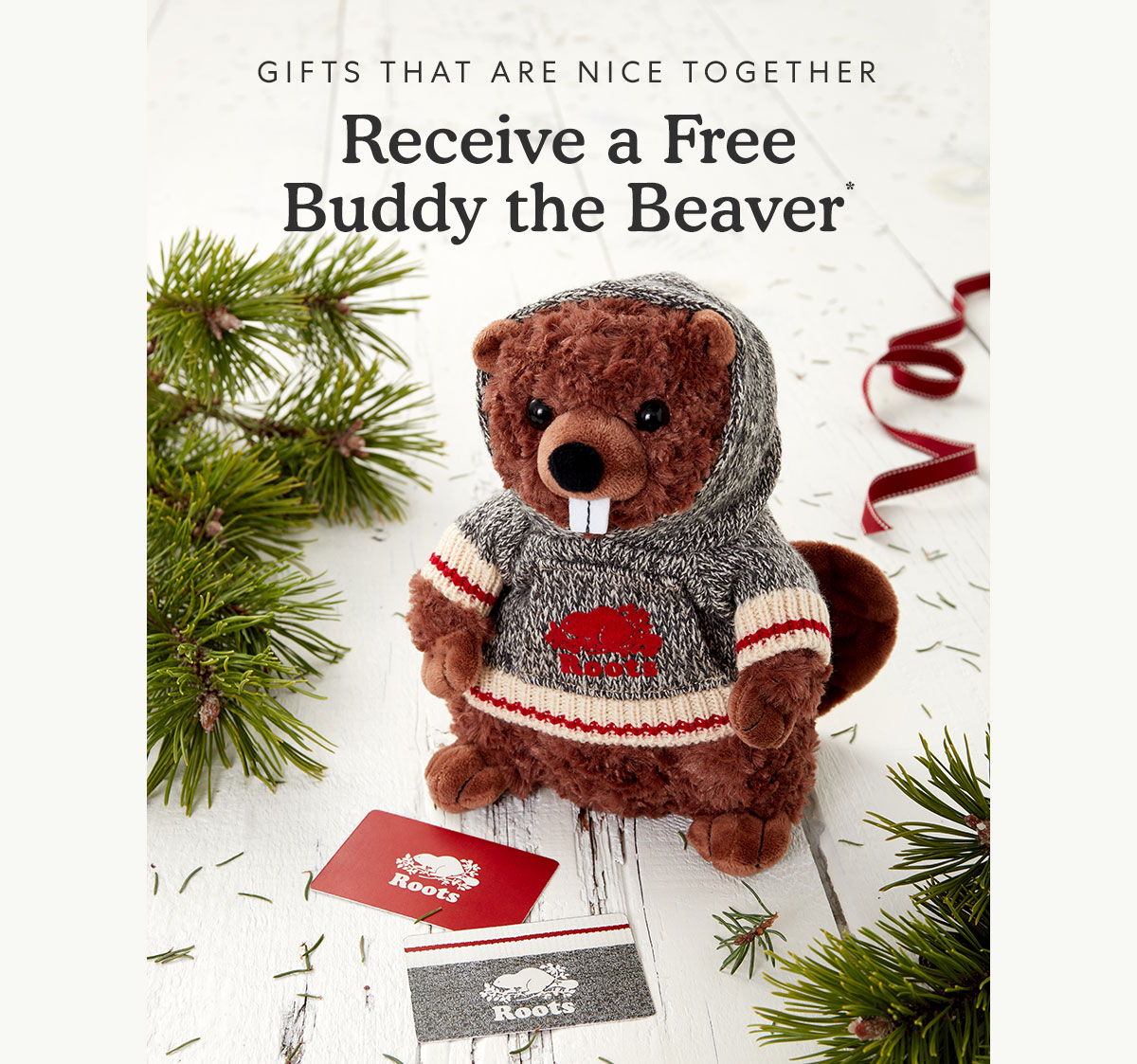 Roots Canada In Store Exclusive Receive A Free Buddy The Beaver Milled