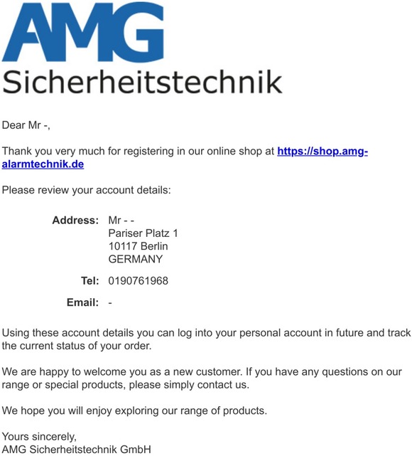 Your account is ready to use