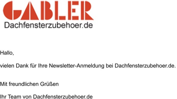 Vielen Dank für Ihre Newsletter-Anmeldung