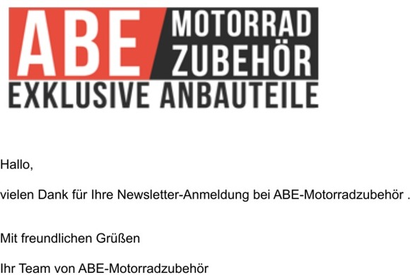 Vielen Dank für Ihre Newsletter-Anmeldung