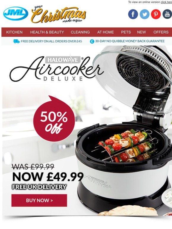 jml air cooker deluxe