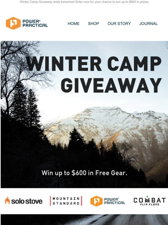 Enter to Win $600 worth of Gear!