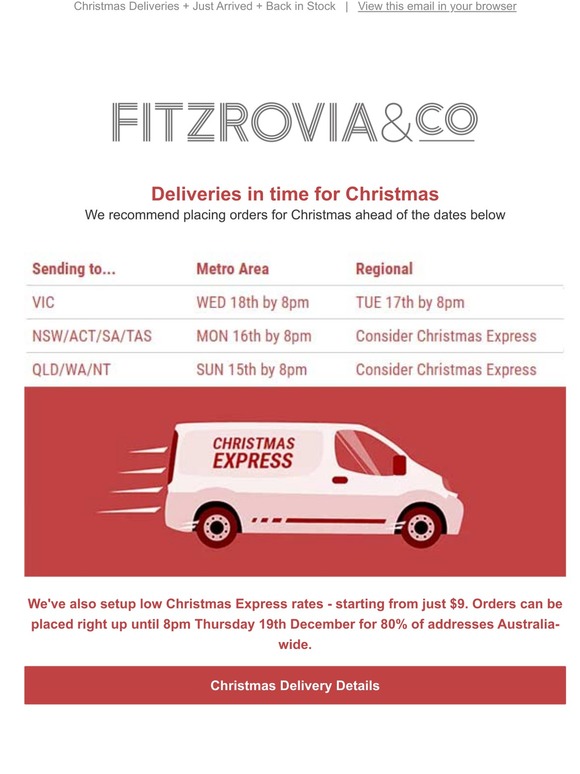 Last Minute Gifts + Order NOW for Christmas + Express Delivery