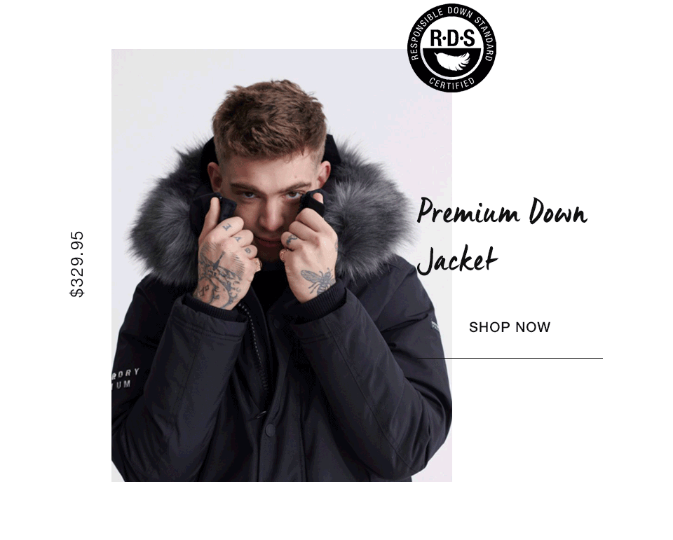 premium ultimate down parka jacket