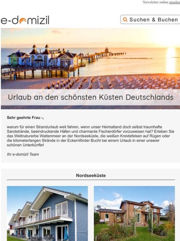 Urlaub an den deutschen Küsten – einfach traumhaft! ☼