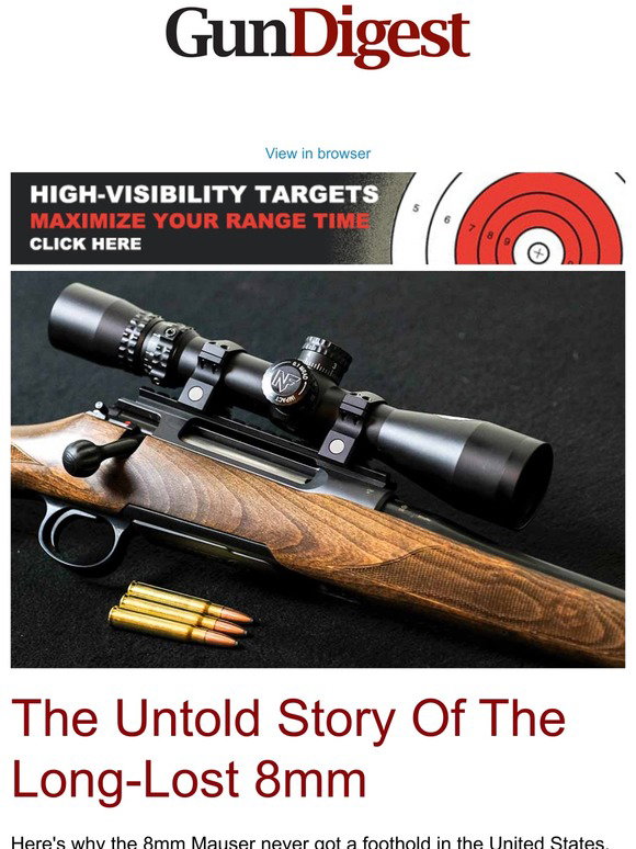 Gun Digest Store: Untold 8mm History | A Rimfire Glock? | Best Lever ...