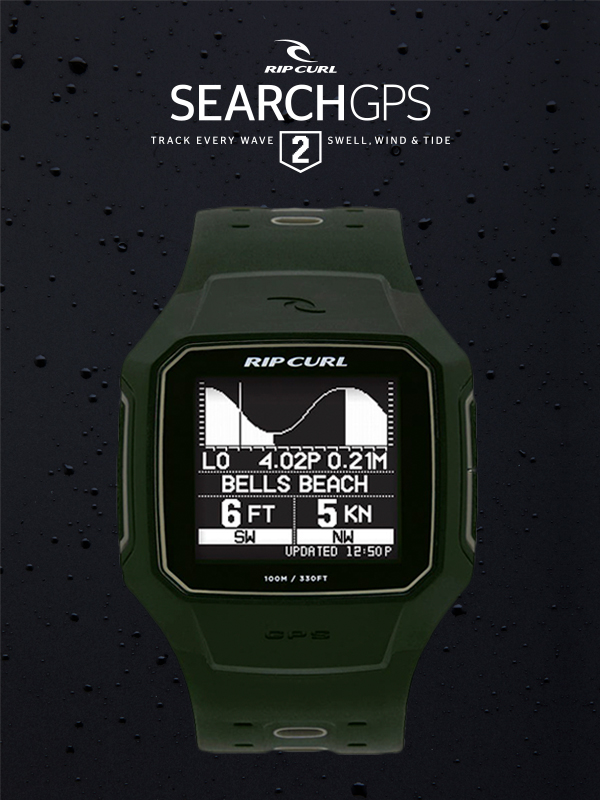 rip curl search gps series 2 watch