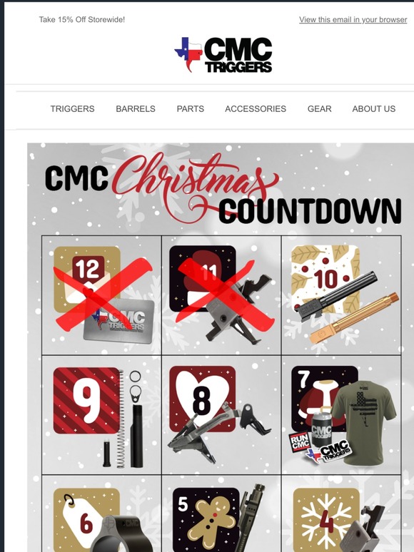 The Christmas Countdown has begun!