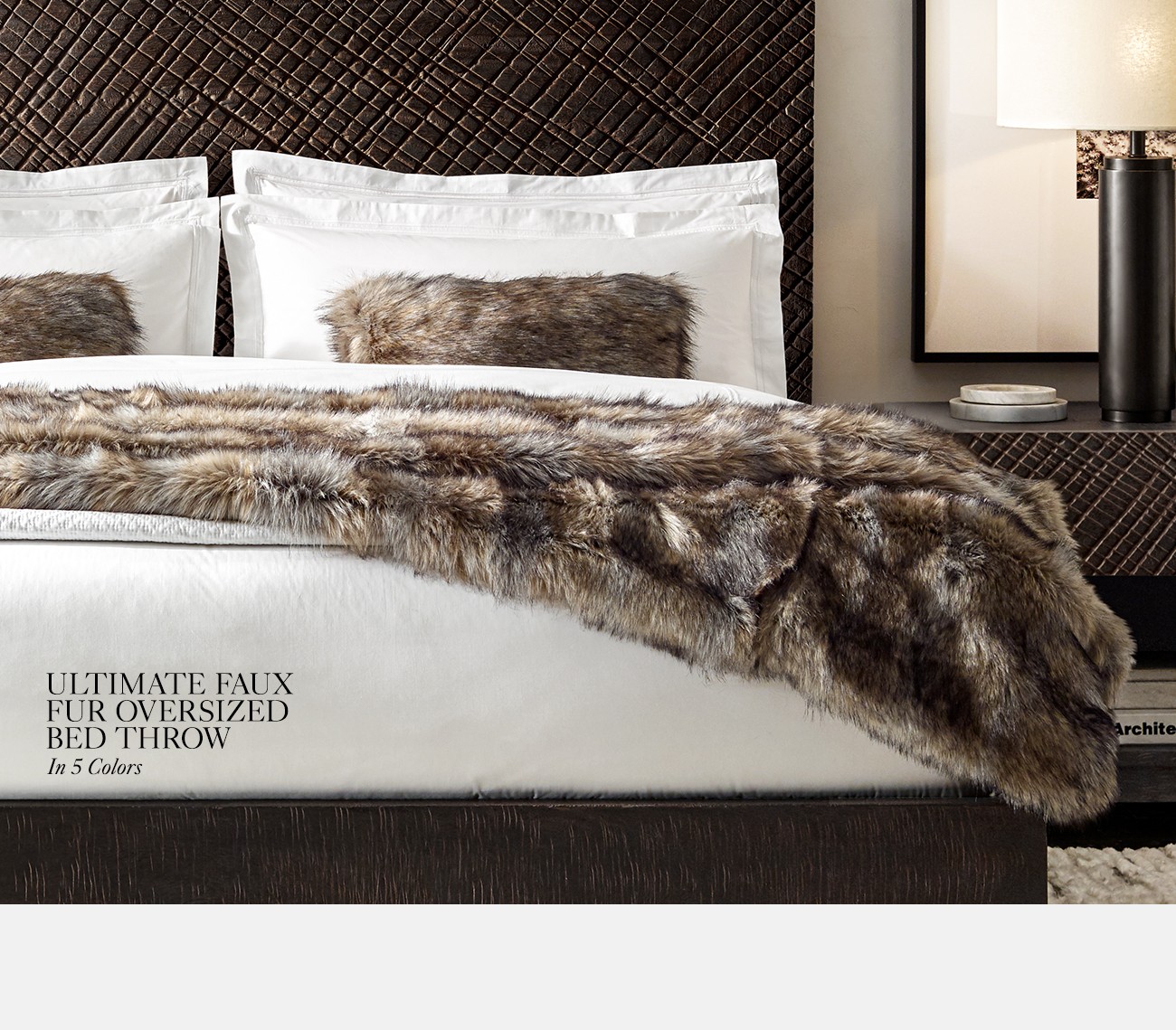 Restoration Hardware Save Up To 50 On The Softest Faux Fur Milled