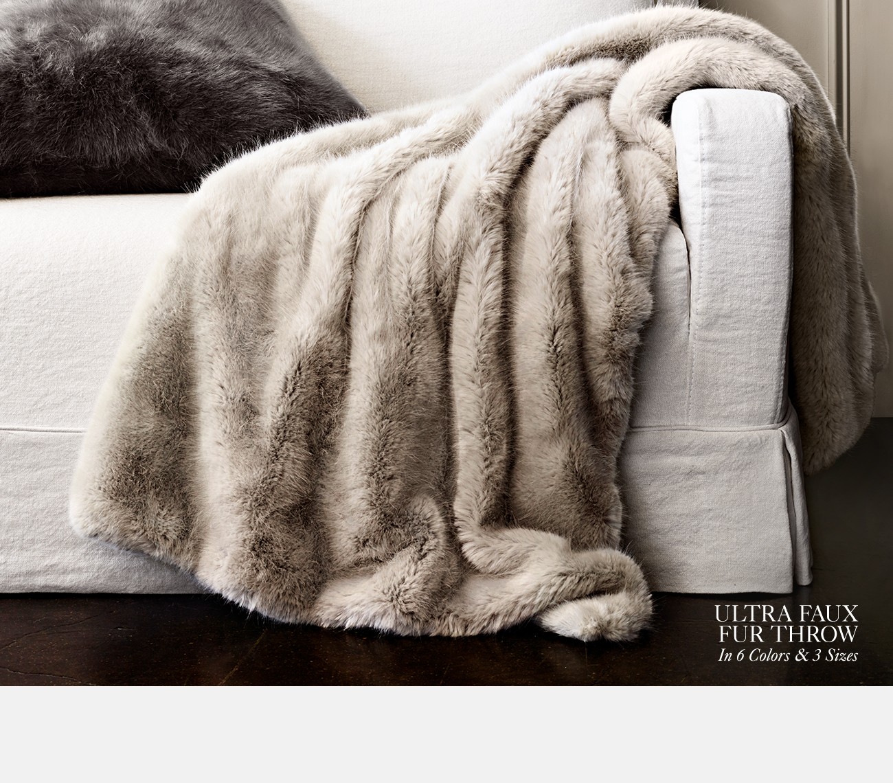 Rh Faux Fur Blanket Off 73