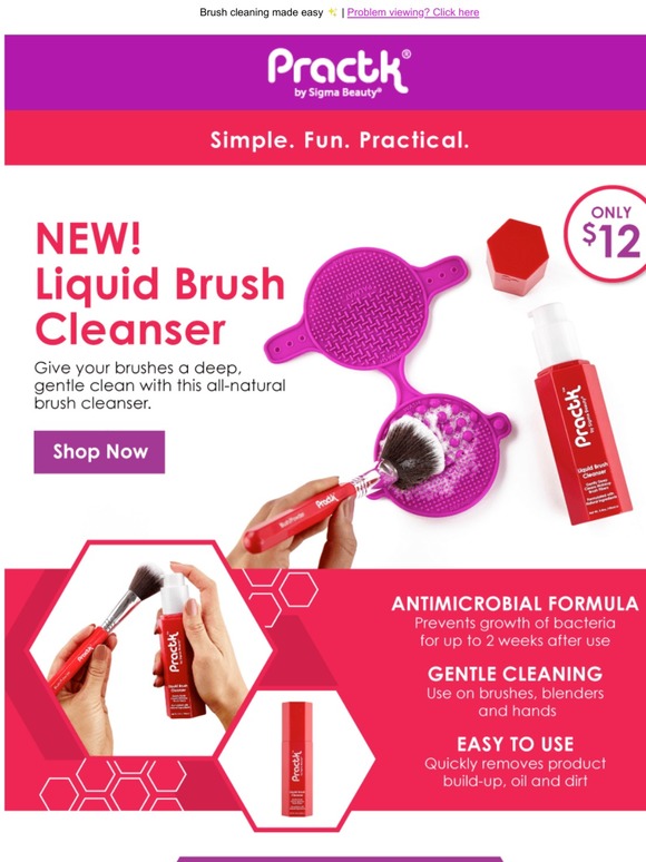 Clean your brushes in a flash 💥