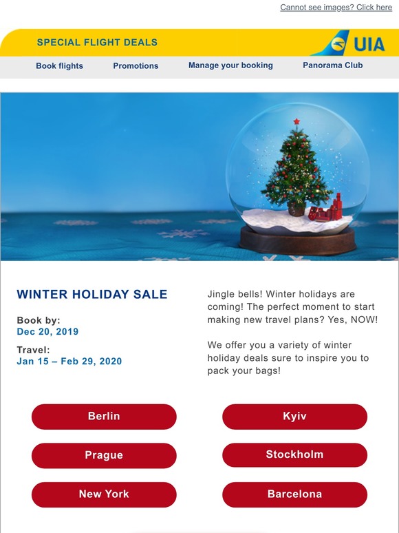 Winter Holiday SALE is here! Ready for great surprises?