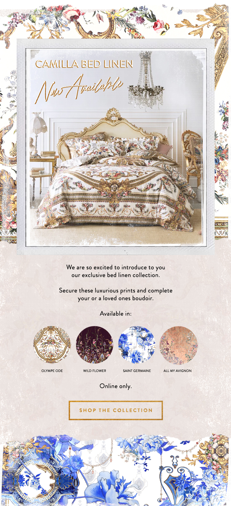 camilla bedlinen