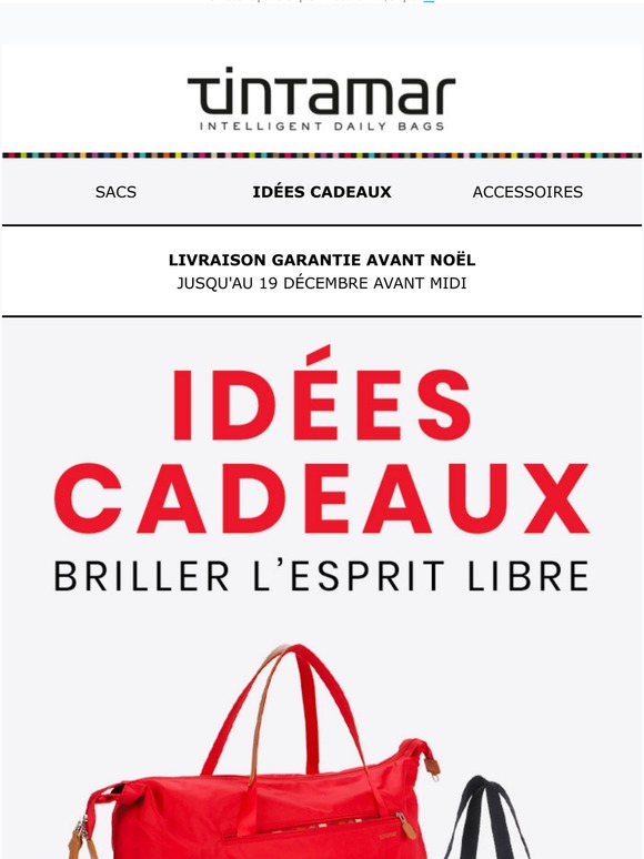 Livraison garantie avant Noël jusqu'au 19 décembre avant midi 🎄