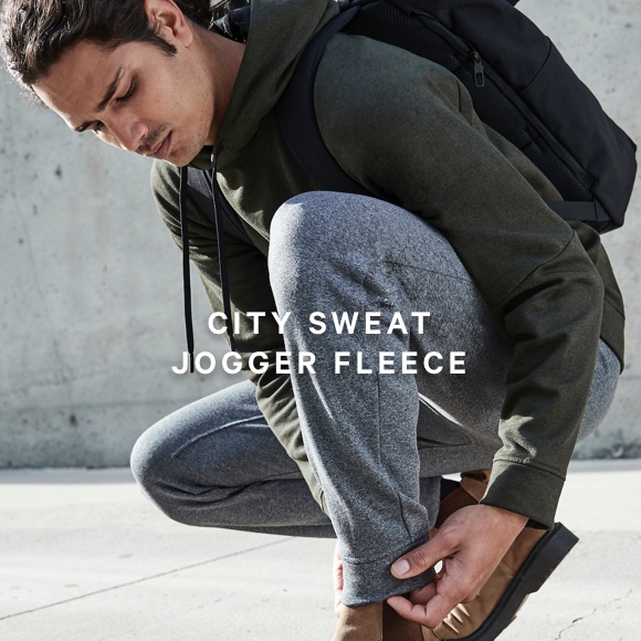 city sweat jogger fleece