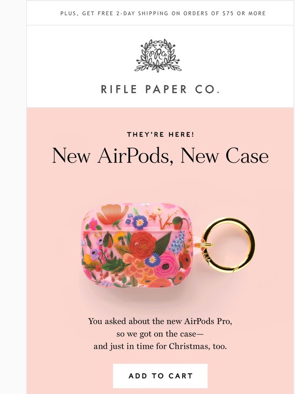 HOT Case Mate Big W Airpods Case Case Mate Rifle Paper