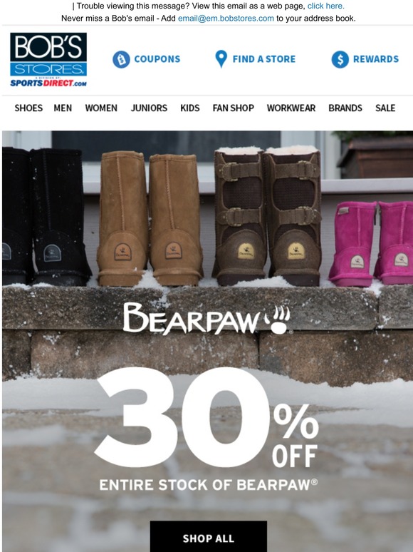 Bearpaw coupons 2019 Clearance