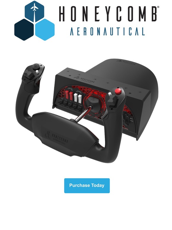 Honeycomb Aeronautical Alpha Flight Controls Now Available