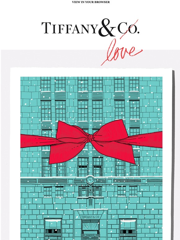 Experience Christmas with Tiffany