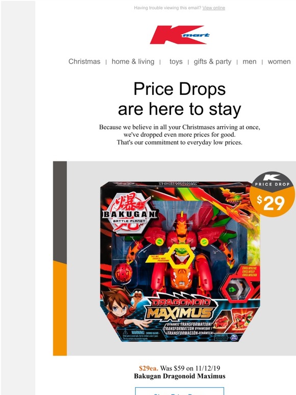bakugan dragonoid maximus kmart