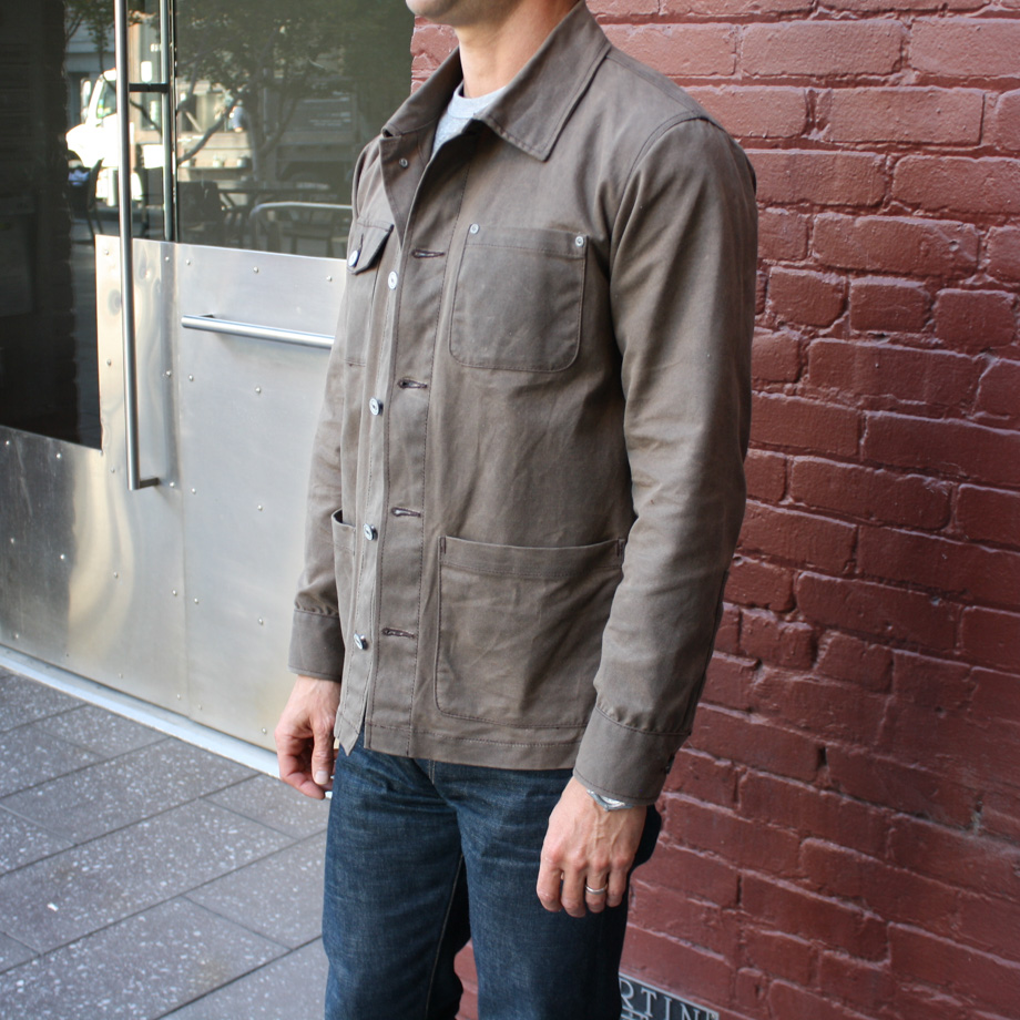 waxed chore jacket