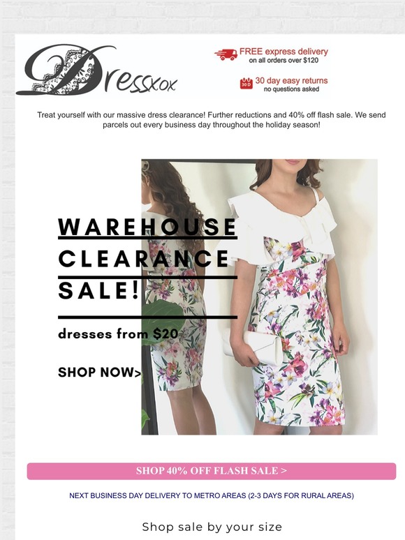 express clearance dresses