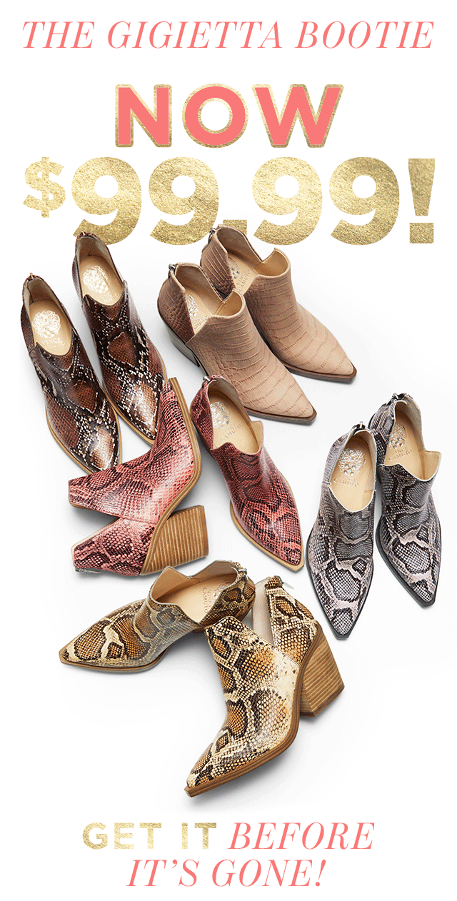 vince camuto booties gigietta