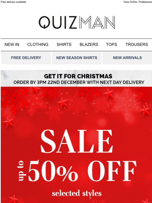 🎁🎅 Your early xmas gift - up to 50% OFF 🎅🎁
