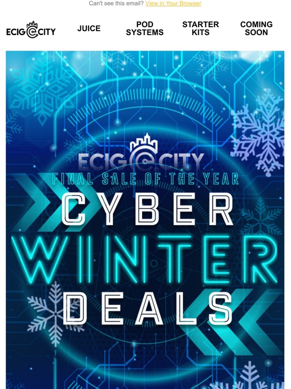 Check Out These Awesome CYBER WINTER DEALS Still Going @ The CITY!!!