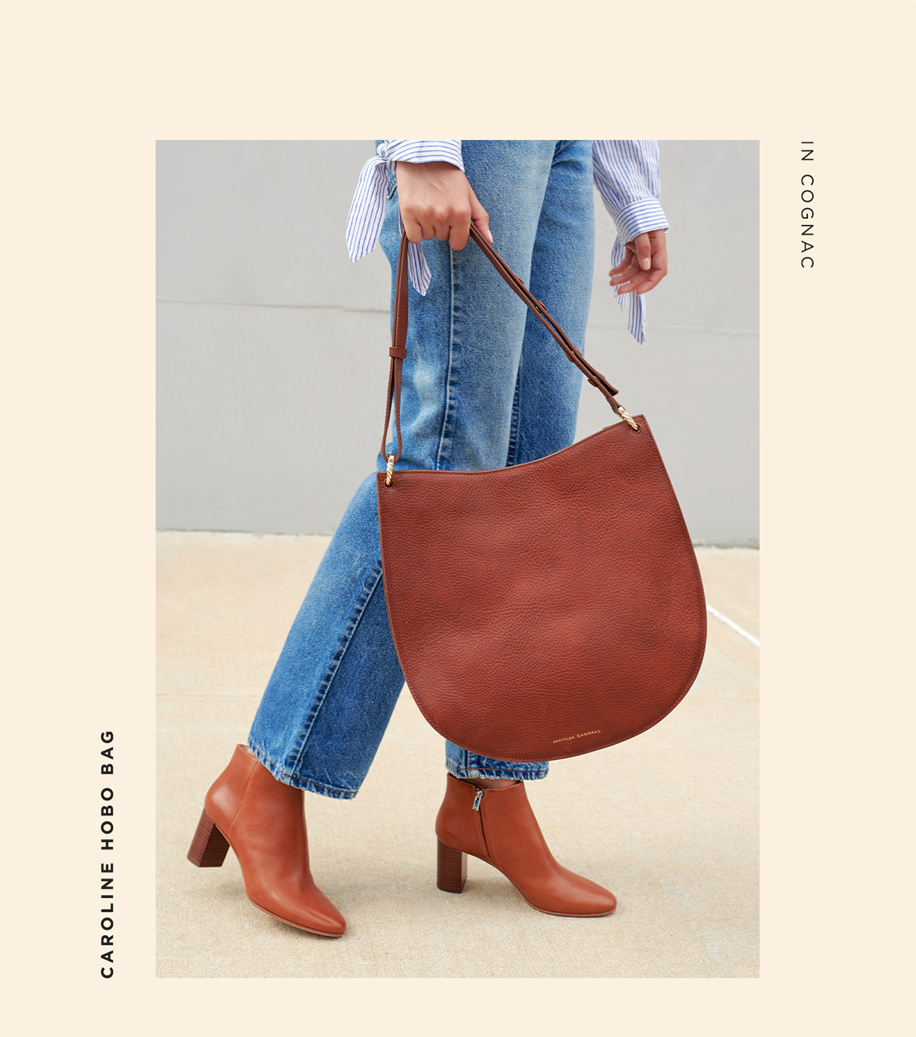 loeffler randall caroline leather tote