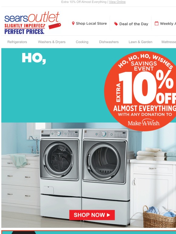 sears presidents day sale washer and dryer