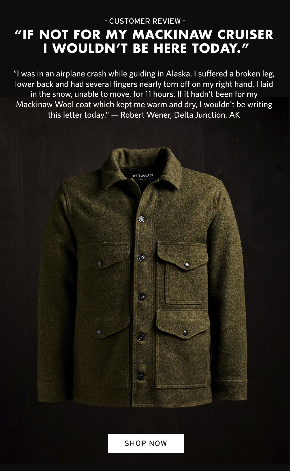 mackinaw cruiser jacket