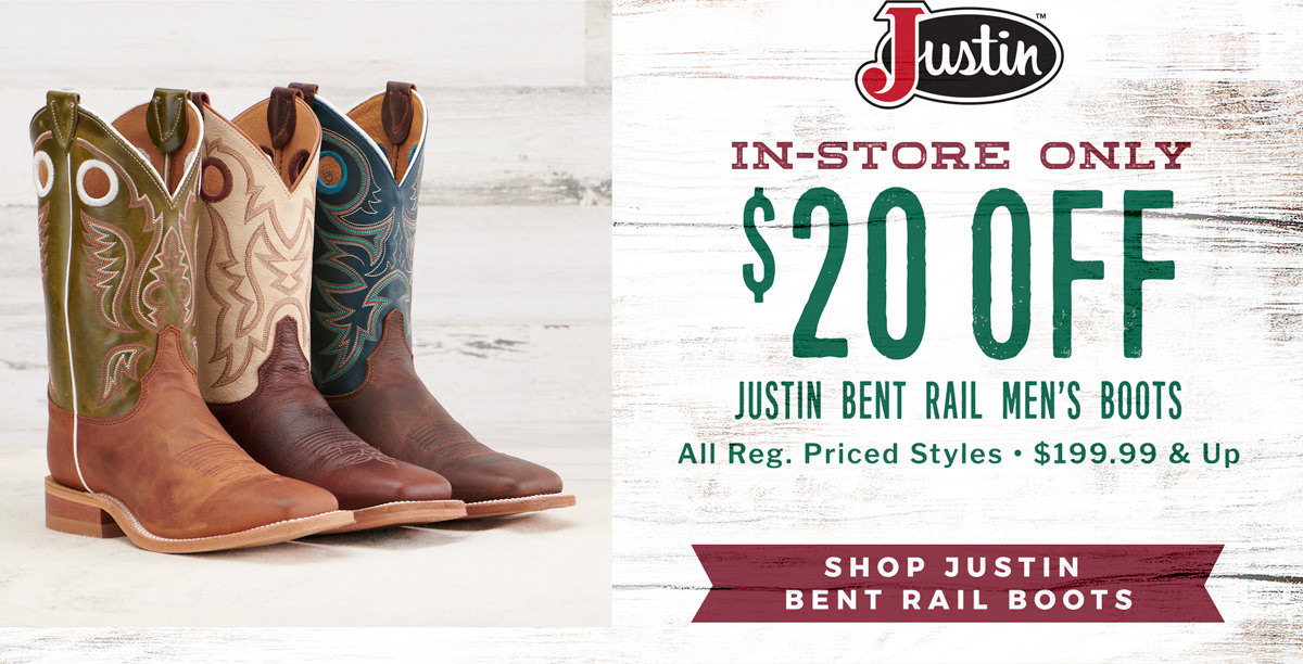 coupon for justin boots