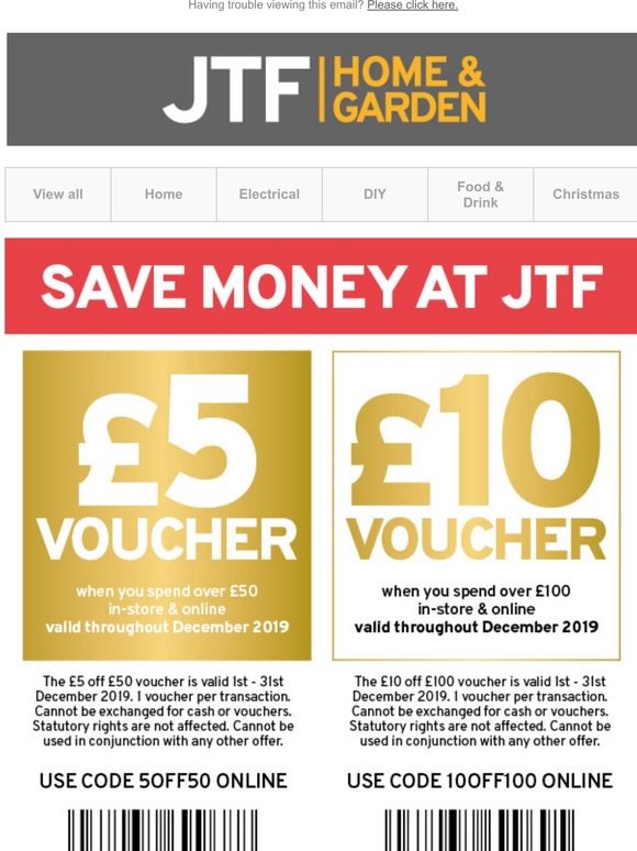 Jtf Wholesale Ltd Christmas Treat Money Off Milled