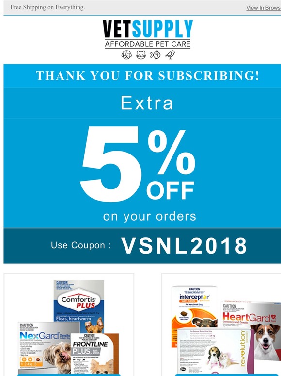 Thank You for Subscribing!