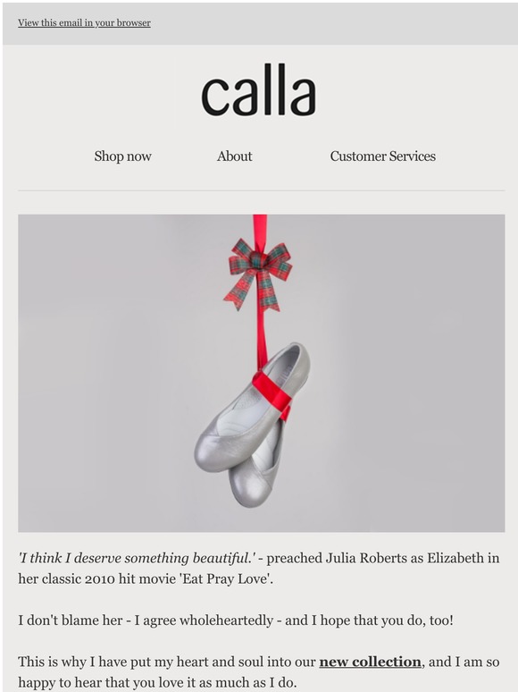 Calla Shoes I Don T Blame Julia Roberts Milled