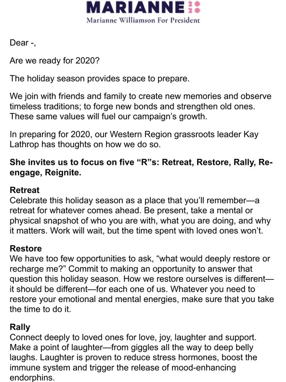Renewing the activist spirit