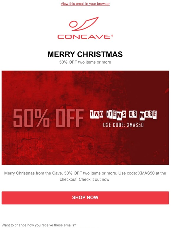 Merry Christmas from The Cave