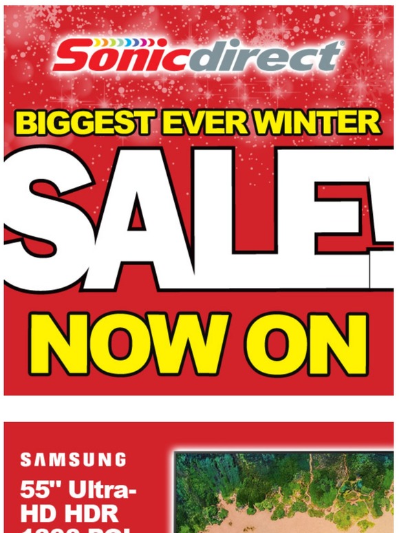 Winter Sale Now On! Massive Savings Across The Whole Range!