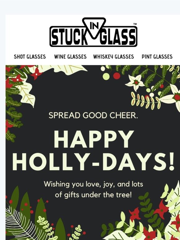 Merry Christmas from the Stuck in Glass Team!