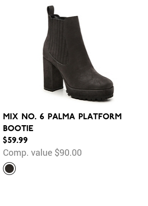 mix no 6 palma platform bootie