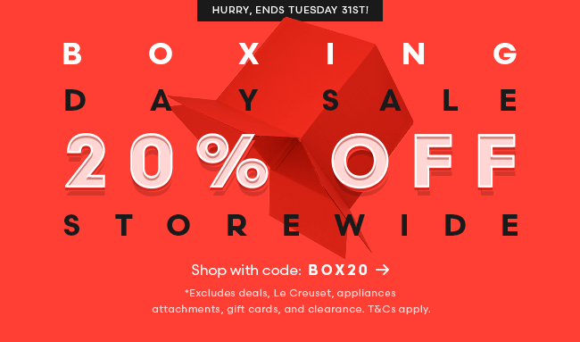 Kitchenware Direct Huge Boxing Day Sale Is On 20 Off Storewide Doorbuster Deals Milled