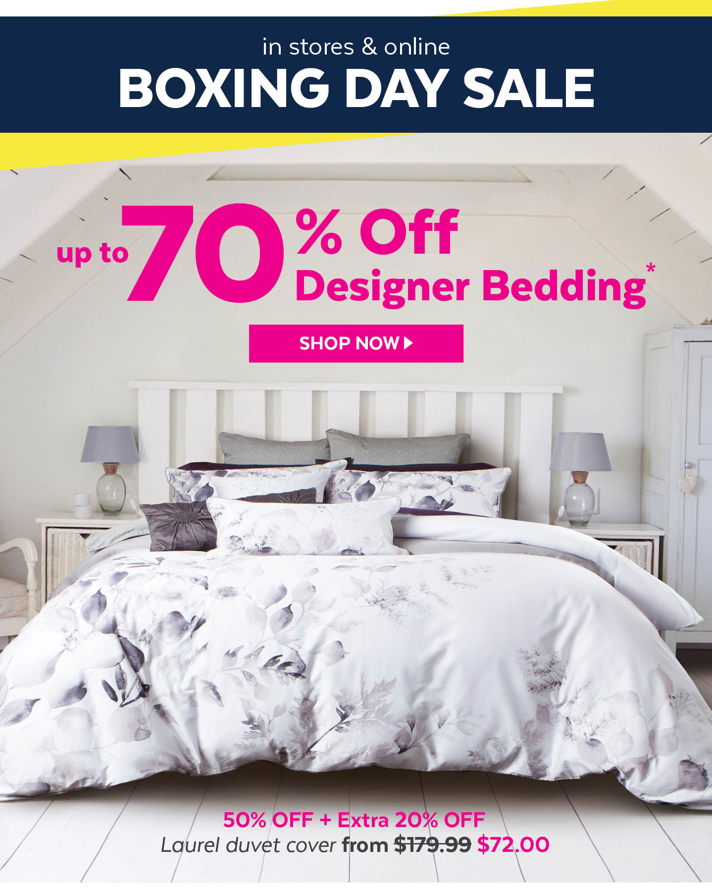 duvet covers boxing day sale