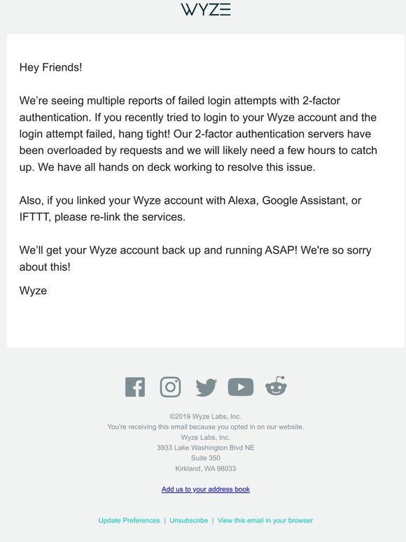 Strange goings on - Services & Integrations - Wyze Forum