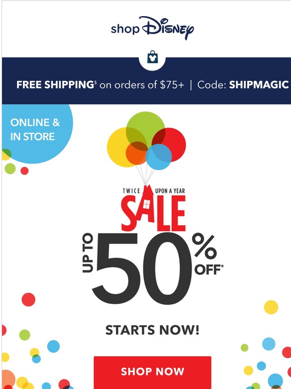 Disney Store Twice Upon A Year Sale Starts Now Milled