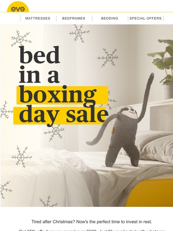 Our best ever boxing day sale is now on