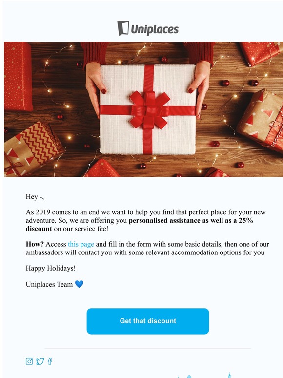 🎁Special Offer: Book your place in 2019 with a discount!