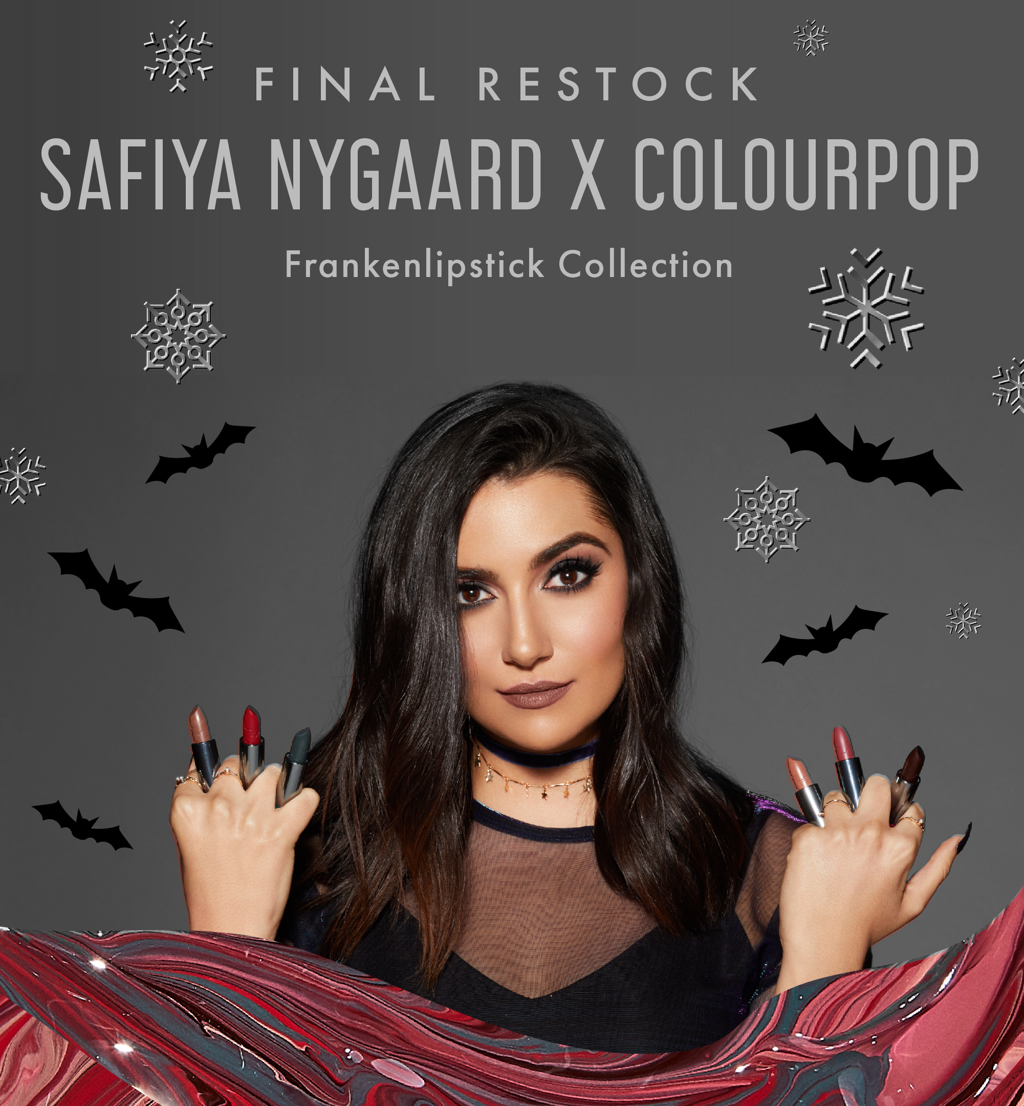 safiya nygaard colourpop restock