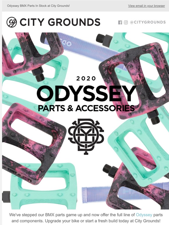 odyssey bmx parts